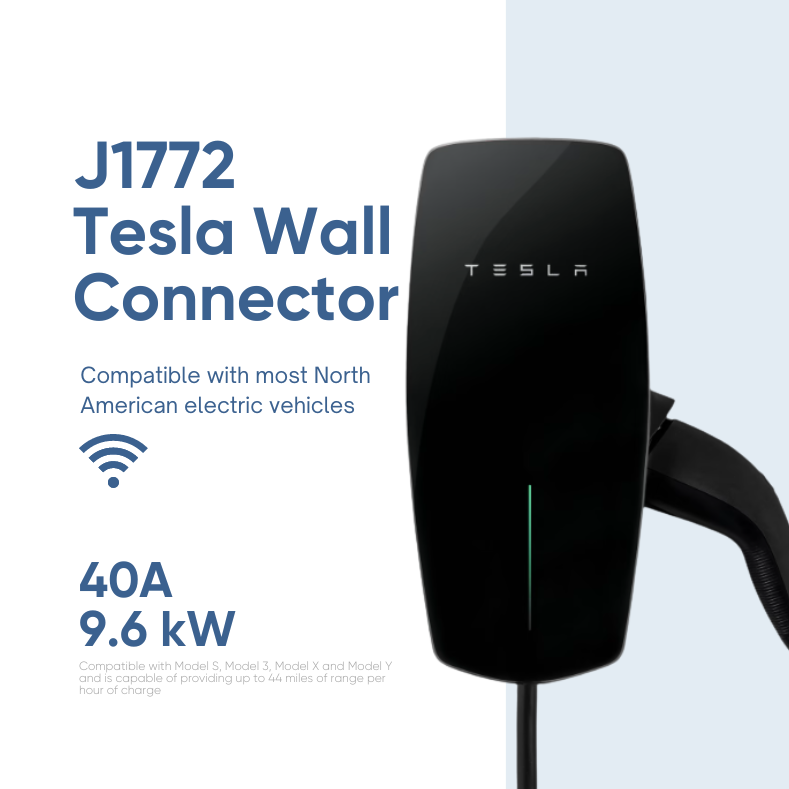 J1772 Tesla Wall Connector